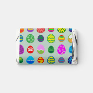 Colorful and beautiful Easter egg pattern Hershey's Miniatures