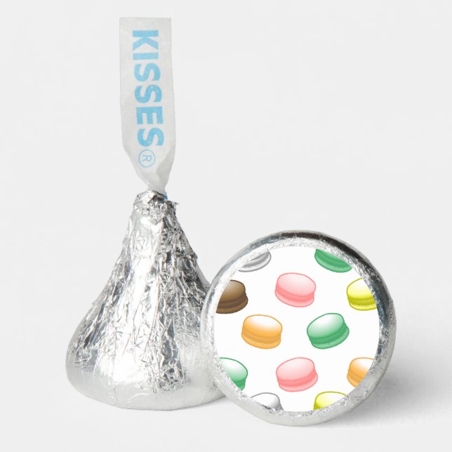 Colorful and Beautiful Macarons Hershey®'s Kisses® (Front)
