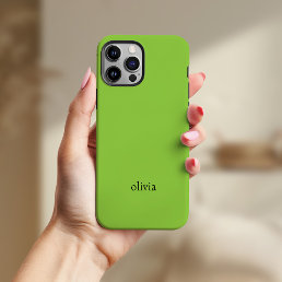 Colorful and Bold | Green and Black iPhone 13 Pro Max Case