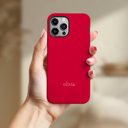 Colorful and Bold | Red and Pink iPhone 13 Pro Max Case