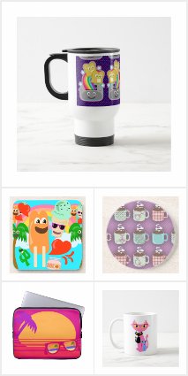 Colorful and Fun Happy Products