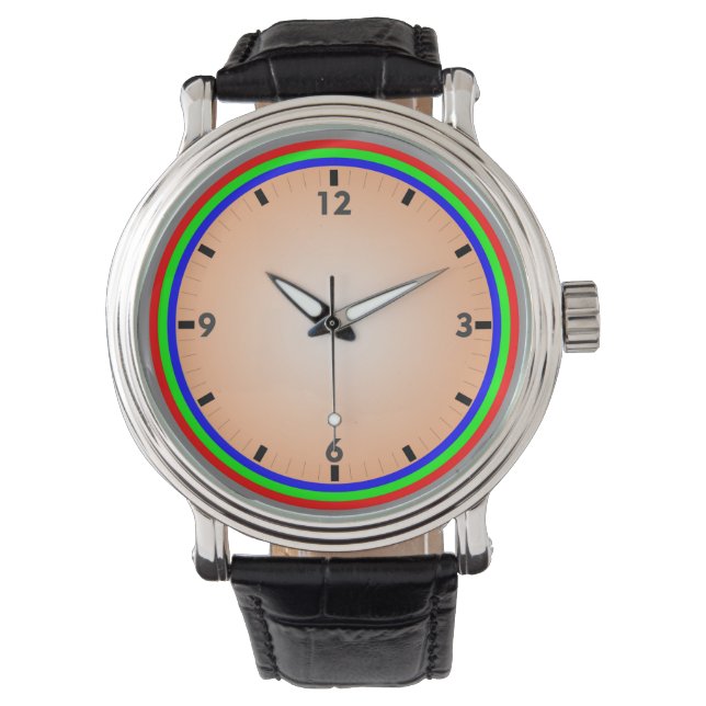 Colorful and Fun Rainbow Watch (Front)