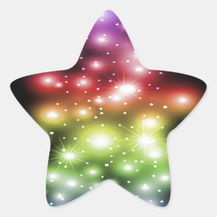 Glitter Rainbow and Stars Stickers – Awesome Toys Gifts