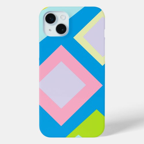 Colorful and Modern Geometric Print Iphone Case