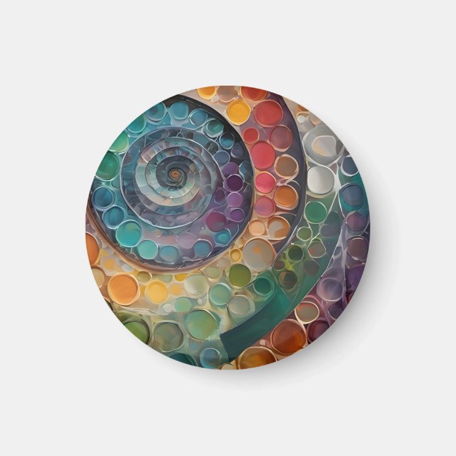 colorful and modern magnet (Front)