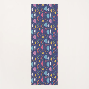 Colorful And Playful Seamless Yoga Mat