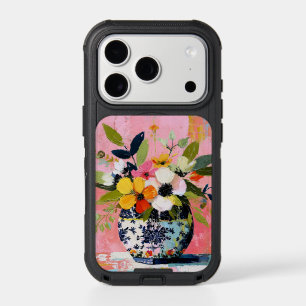 Colorful and Vibrant Vase of Flowers iPhone 17 Pro Case