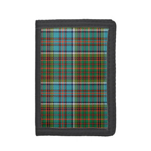 Colorful Anderson Tartan Plaid Wallet
