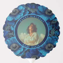 Colorful Anemones Photo Balloon For Any Party