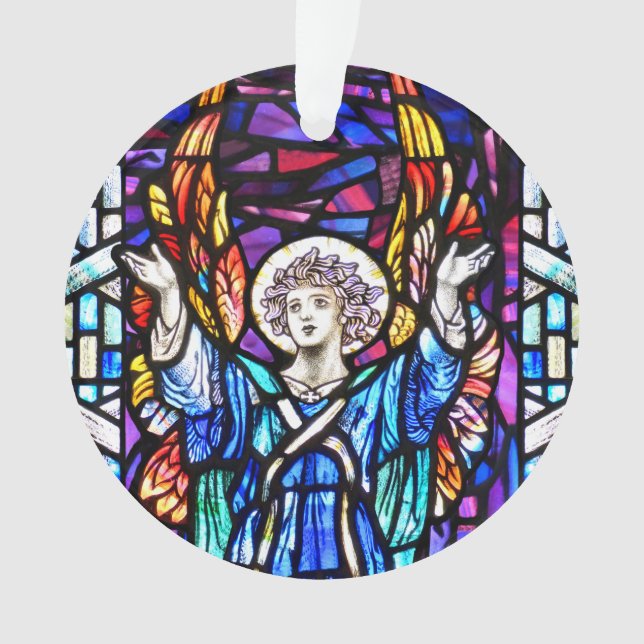 Colorful Angel Ornament (Front)
