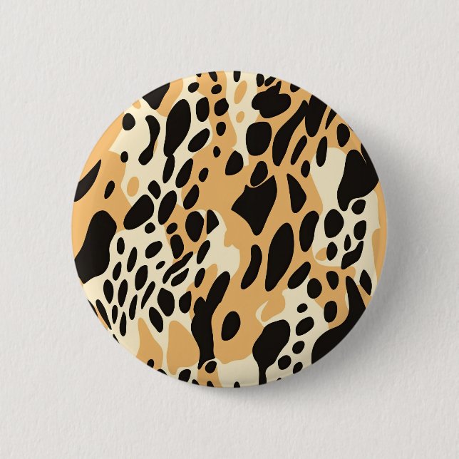 Colorful Animal Print 08 Button (Front)