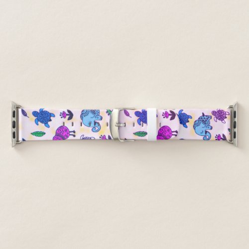 Colorful Animal Print Apple Watch Band