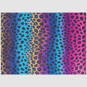 Colorful Animal Print Art Tissue Paper