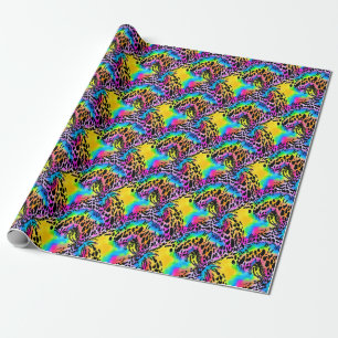 Colorful Animal Print Pattern Wrapping Paper