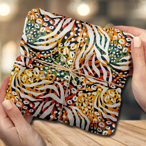 Colorful Animal Print Tissue Paper