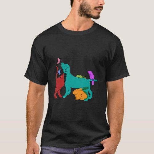 Colorful Animals T_Shirt