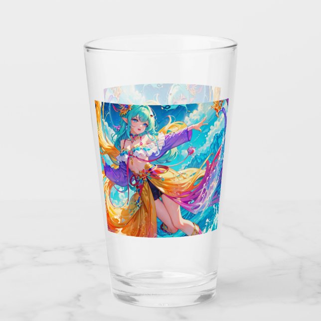 Colorful/anime/cartoon  glass (Front)