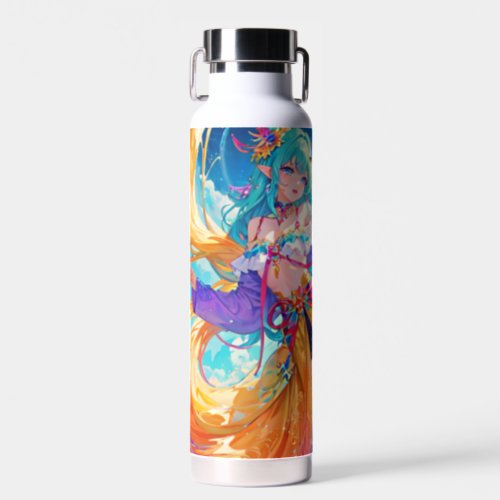 Colorfulanimecartoon  water bottle