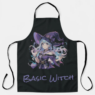 Colorful/Anime/witch/Halloween Apron