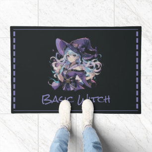 Colorful/Anime/witch/Halloween Doormat