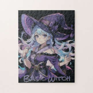 Colorful/Anime/witch/Halloween Jigsaw Puzzle