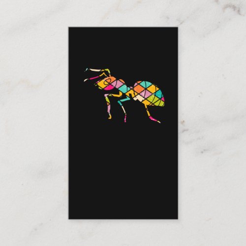 Colorful ant _ Insects Lover Business Card