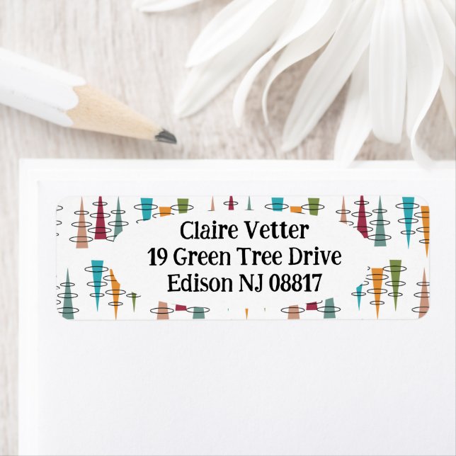 Colorful Antenna  Label (Insitu)