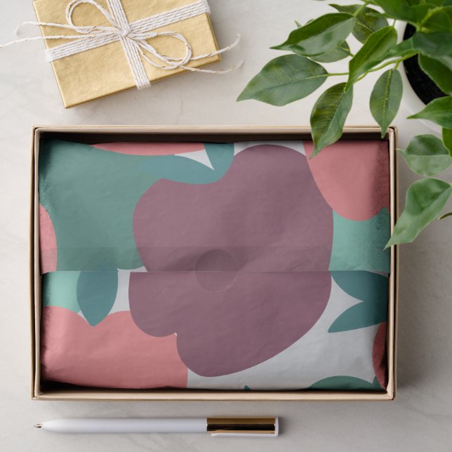 Colorful Apple Fruit Pattern Tissue Paper (Gift)