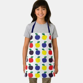 Colorful Apples Fruits Kids