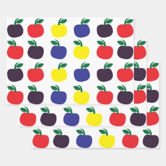 Colorful Apples Fruits