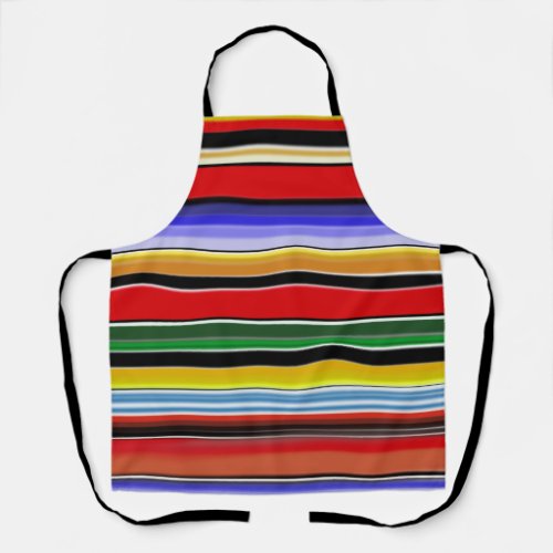 Colorful apron Mexican style
