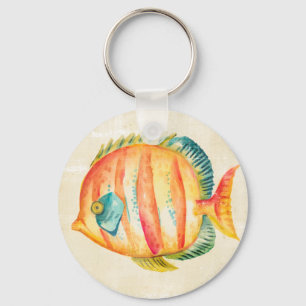 Colorful Aquarium Fish Keychain