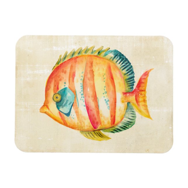 Colorful Aquarium Fish Magnet (Horizontal)
