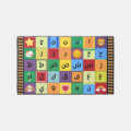 Colorful Arabic Alphabet Kids Room Rug | Zazzle
