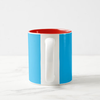 Colorful Architectural Drawing Two-Tone Coffee Mug