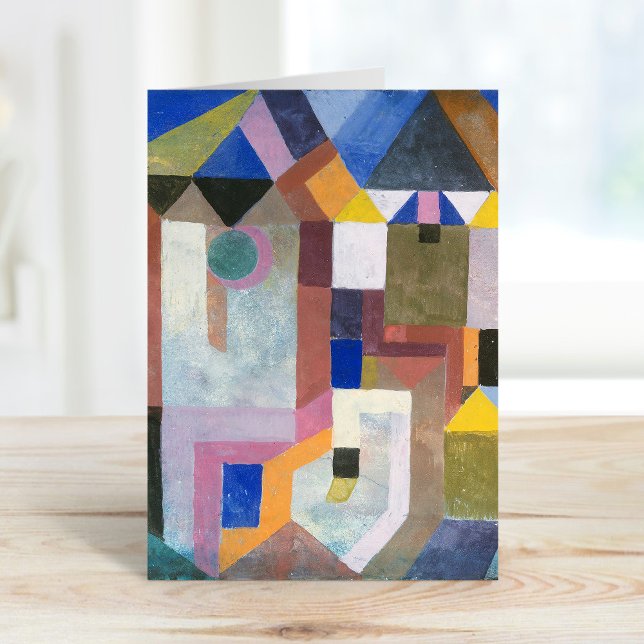 Colorful Architecture | Paul Klee Card (Creator Uploaded)