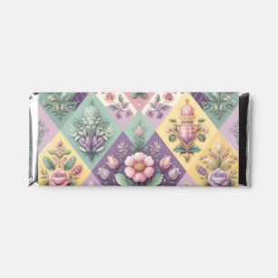 Colorful argyle pastel Easter/Spring Hershey Bar Favors
