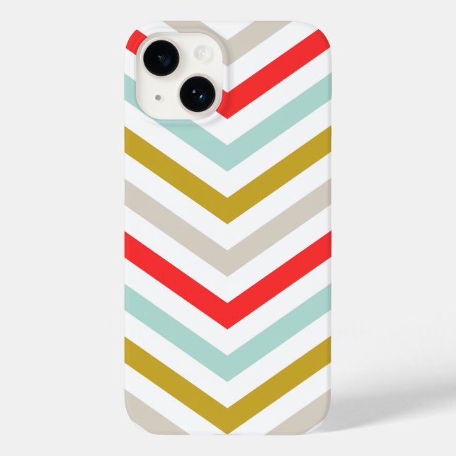 Colorful Arrow Chevron Stripes Case-Mate iPhone Case (Back)