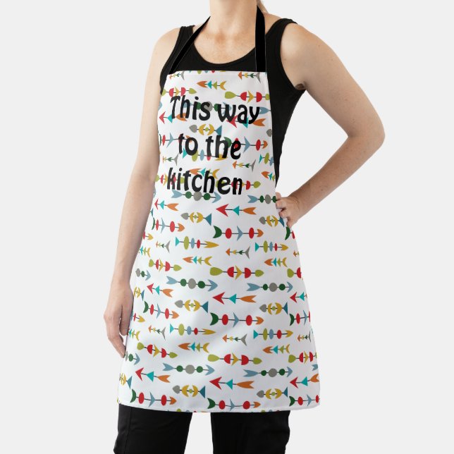 Colorful Arrows  Apron (Insitu)