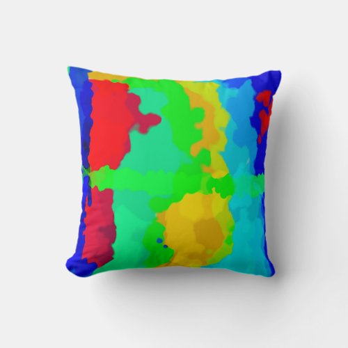 Colorful Art 2020 Multicolor Modern Cool Unique Throw Pillow