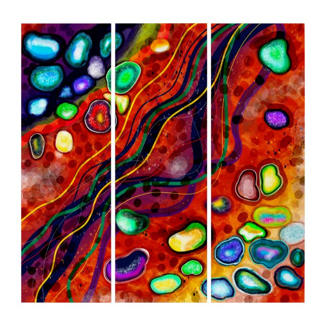 Colorful Art Abstract    (Front)