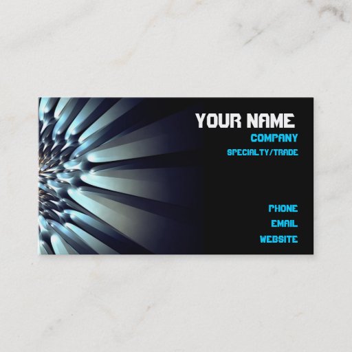 Customizable Colorful Art Business Card