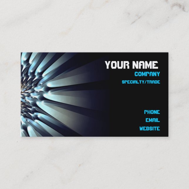 Colorful Art Business Card (Front)