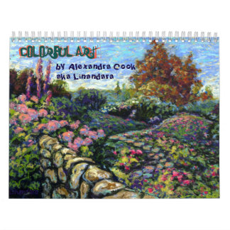 Colorful Art by Alexandra Cook aka Linandara Calendar