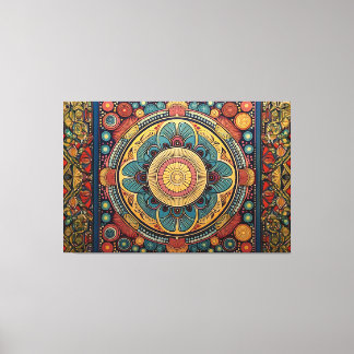 Colorful art canvas print