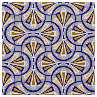 Colorful art deco pattern. fabric
