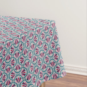 Colorful art deco pattern. tablecloth