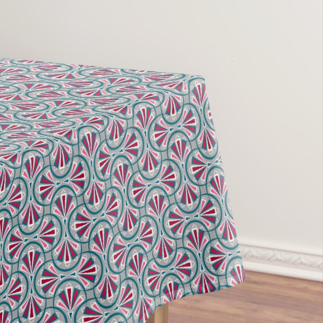 Colorful art deco pattern. tablecloth (In Situ)