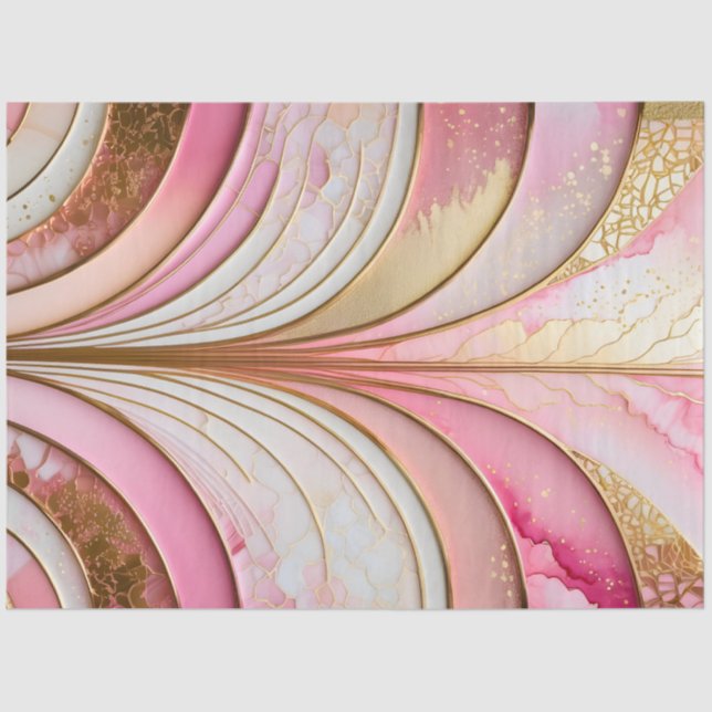 Colorful Art Deco Tissue Paper (Front)