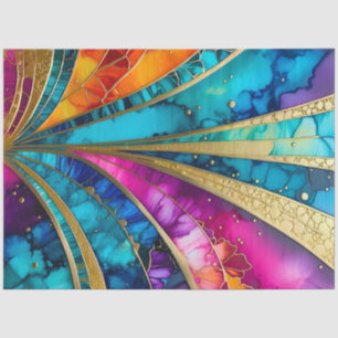 Colorful Art Deco Tissue Paper